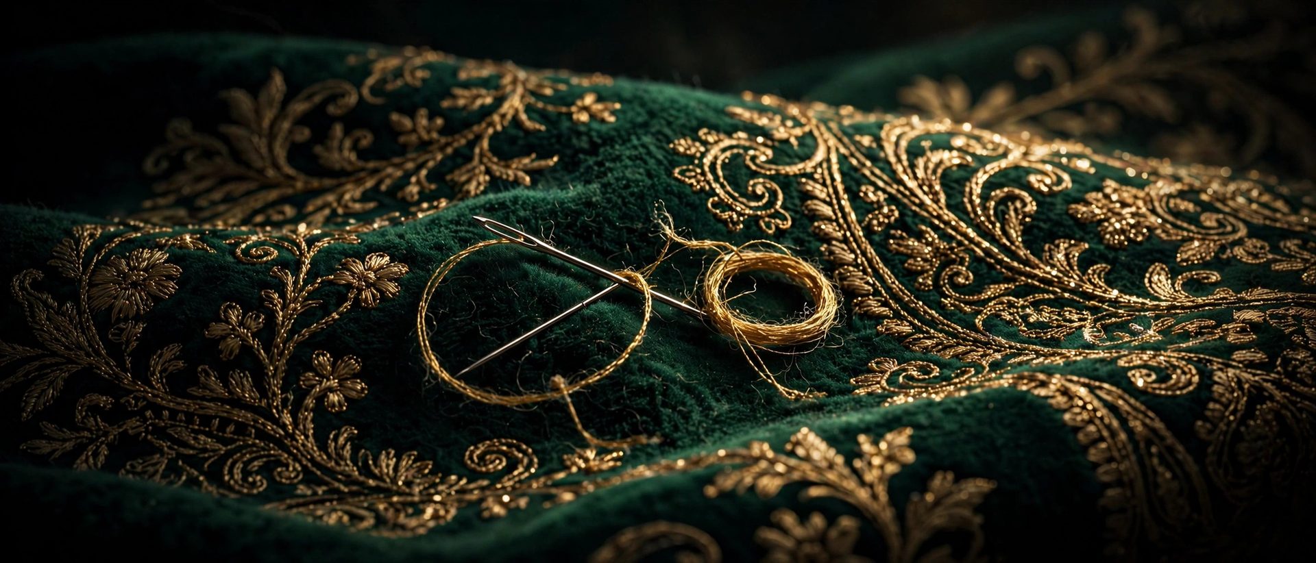 Handcrafted embroidery